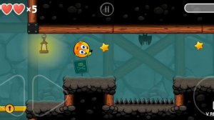 Красный шарик 4 68-75 уровень часть 2 подземные ходы Конец игры!