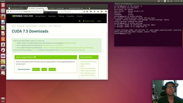 HTS Dev Diary: Nvidia Cuda 7.5 Install Ubuntu 14.04 смотреть онлайн