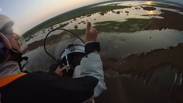 Классный полет на самодельном автожире смотреть онлайн