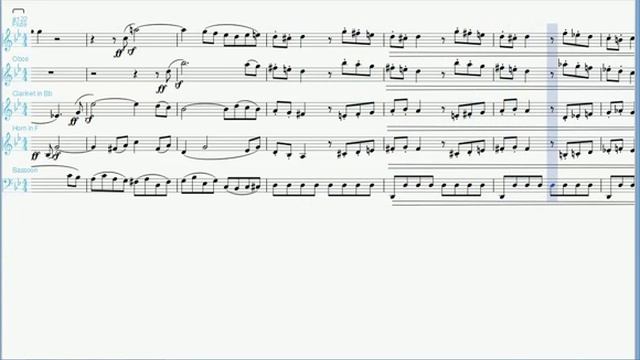 Mozart Quintet in g K516 (i) arr. for wind by Toby Miller смотреть онлайн