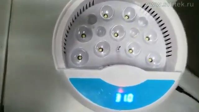 Автоматический инкубатор для куриных и перепелиных яиц "SITITEK 9 LED" смотреть онлайн