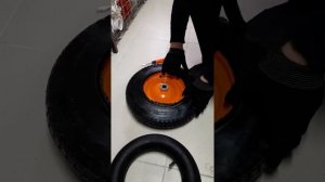 Как заменить камеру от колеса на тачке