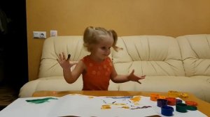 Как рисовать пальчиковыми красками