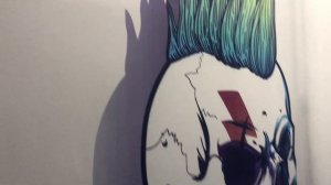 Оформление стены / печать на стене принтером LN Print (первое поколение принтеров)