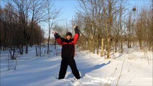 Две нагайки. Фланкировка двумя нагайками