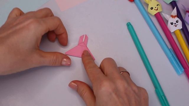 DIY Насадки на карандаши из бумаги Зайки / Канцелярия своими руками / Back to school смотреть онлайн