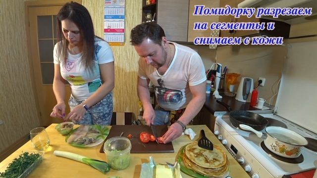 Масленица 2020! Блинчики с необычными начинками! смотреть онлайн