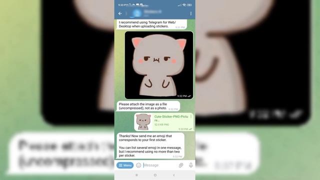 How to make own stickers on telegram 2023 | Initial Solution смотреть онлайн