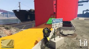 GTAV STUNT-ASIAN #13 Прохождение. Дикие глайды 6% Roque247