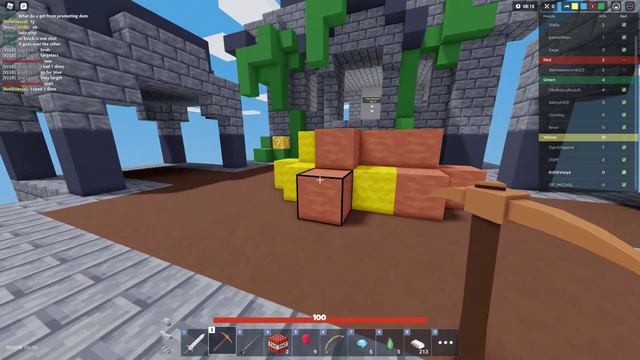 Я ВПЕРВЫЕ ВЫЙГРАЛ ЗА РЫБАКА В БЕДВАРС!!! Roblox Bedwars