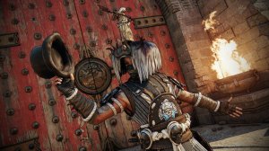 For Honor - Для игры на этом персонаже хватит и одной кнопки :)