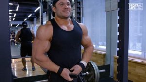 Тренировка мышц спины. Мартынкин Александр.