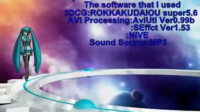 Miku Hatsune - Hoshizora ni Negai wo Komete ~Good Night смотреть онлайн