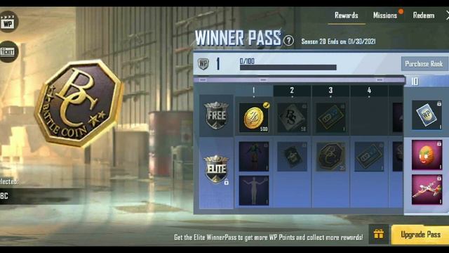 Winnerpass 20 - All rewards - Pubg Mobile Lite смотреть онлайн