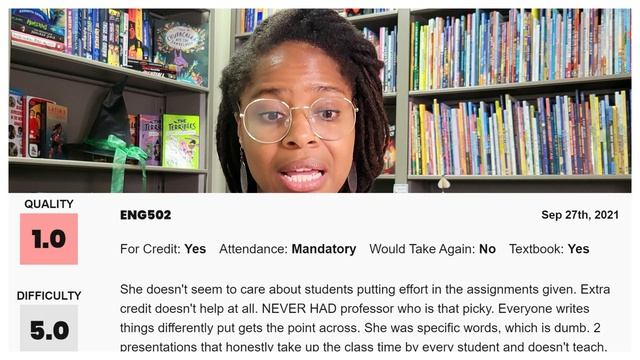 Responding to My Reviews on RateMyProfessors.com | English Professor Reacts смотреть онлайн