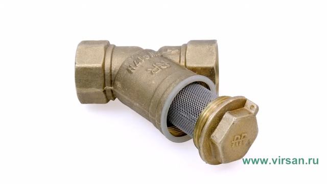 Фильтр косой REMER 389 3/4" FF сетчатый смотреть онлайн