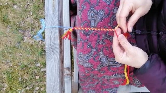 Плетение и ткачество. Витой поясок.
