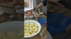 Антрекот в тандыре с картошечкой