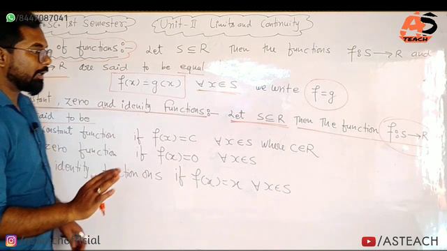 B.sc.1st Semester Math | Differential Calculus | part-A | Unit-2 Limits and Continuity | part-1 смотреть онлайн