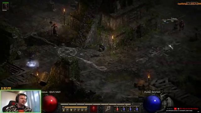 БЛИЗ СОРКА С ОКУЛУСОМ НА ХК В D2R/ Стрим Diablo 2 Resurrected смотреть онлайн