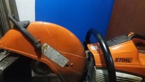 STIHL TS500i Наконец запуск