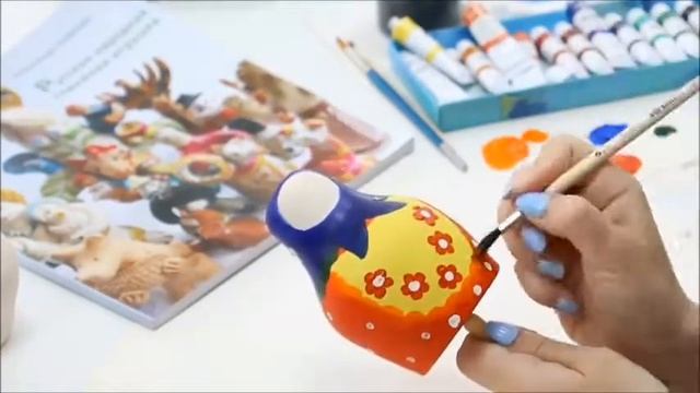 Мастер класс по живописи «Роспись матрешки»