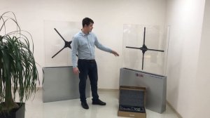 Обзор, распаковка и сборка голографического вентилятора Dsee.lab 100s