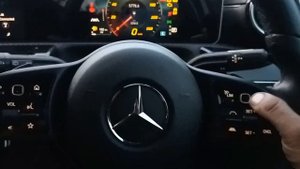 W177 A180 oil filter location / oil level check