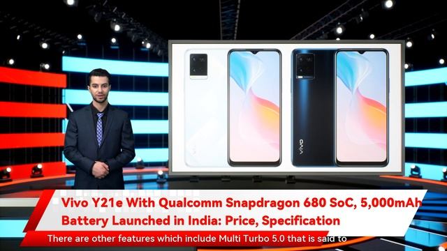 Vivo Y21e With Qualcomm Snapdragon 680 SoC, 5,000mAh Battery Launched in India: Price, Specificatio
