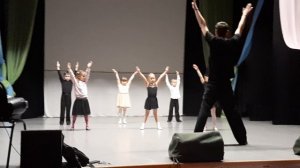 Спортивные бальные танцы 6 лет - разминка