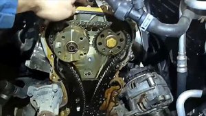 VW Tiguan 1.4 замена ГРМ