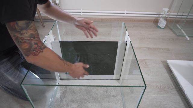Изготовление морского аквариума.  Самп, аквариум 350 литров.  Часть 2 #Шпак
