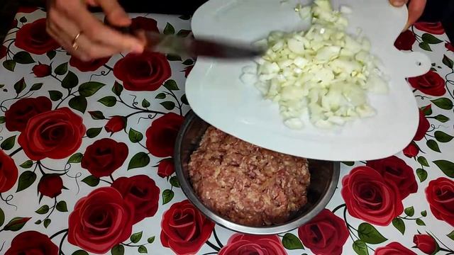 Самса с курицей из слоеного теста. Быстрый рецепт теста