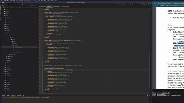 Project Tutorial - Update Lucene project files - docker container смотреть онлайн