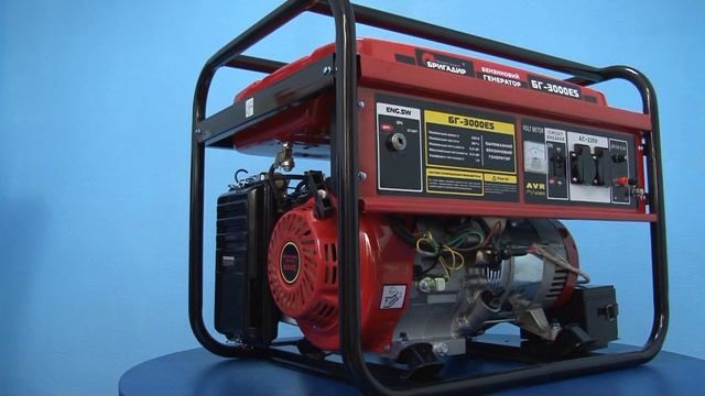 Бензиновый генератор Бригадир смотреть онлайн