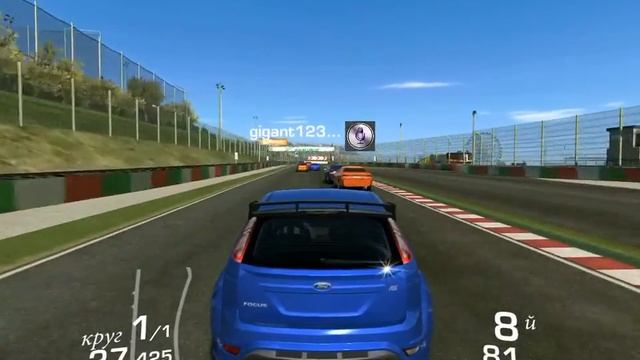 Real Racing 3. Заезд на Ford Focus RS смотреть онлайн