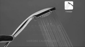 Душевая лейка Swedbe Calypso арт.5017, 5 режимов