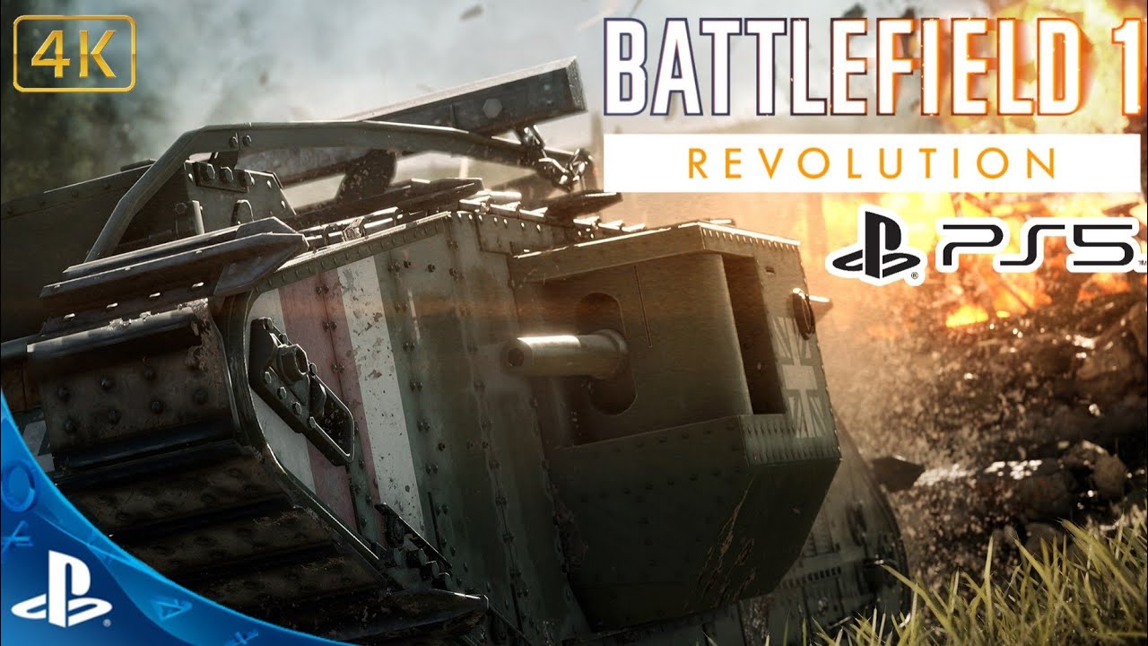 Battlefield 1.Revolution.Прохождение.Сквозь Грязь и Кровь.Sony PlayStation 5.PS5.4K.🎮