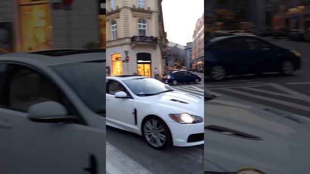 JAGUAR XF-R & BMW M6 PURE SOUND #shorts смотреть онлайн