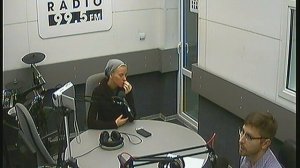 Варвара Визбор в студии NN-Radio