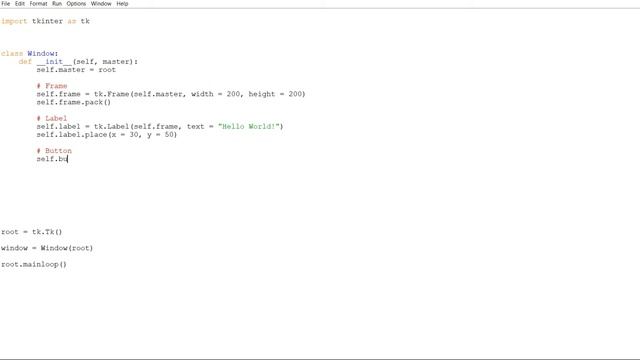 Tkinter Tutorial Series - GUI Widgets (Frame, Label, Button)