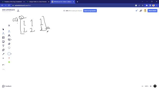 Unique Paths in a Grid || Fully Explained ||23 FEB || GFG POTD||JAVA CODE смотреть онлайн