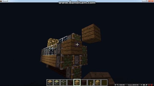 Как построить самолёт в майнкрафте, без модов! смотреть онлайн