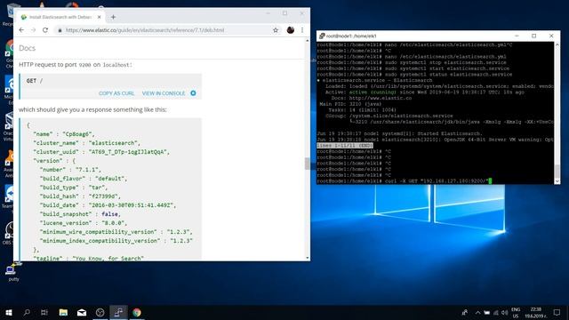 Elasticsearch Cluster, Kibana and Logstash Installation and configuration