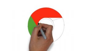 HOW TO DRAW GOOGLE CHROME LOGO