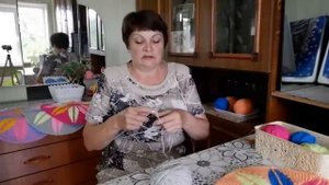 Promo Мастер-класса по вязанию ковриков спицами