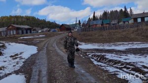 Деревня Большой Унгут весной