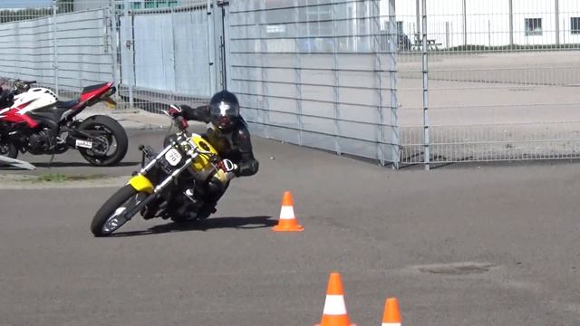 Gymkhana GP 2018 stage3/ Marie Geerlings Honda CB-1 / heat 1 46,99sec смотреть онлайн