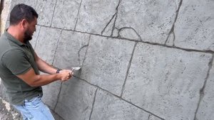 Камень на фасад из  Арт бетона. растворная  смесь это просто и не дорого.