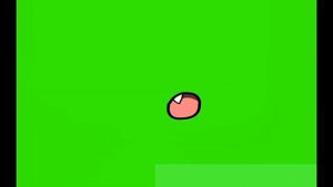 ?футаж рта на зеленом фоне. Gacha club.